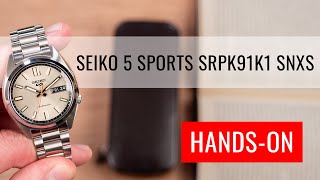 HANDS-ON: Seiko 5 Sports Automatic SRPK91K1 SNXS series