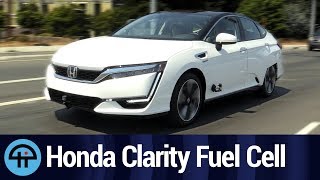 Driving the Hydrogen-Powered 2018 Honda Clarity Fuel Cell