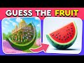 Guess by ILLUSION - Fruits Edition 🍓🍉🍏 Easy, Medium, Hard levels