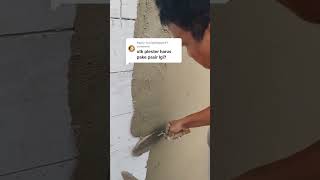 #plester #viral #mortar #bangunan #kontraktor #ecomortar #duniabangunan #construction #cement