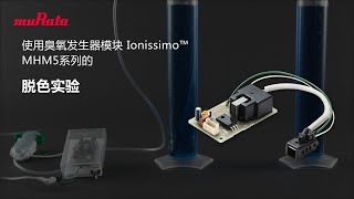 使用臭氧发生器模块 Ionissimo™MHM5系列的脱色实验