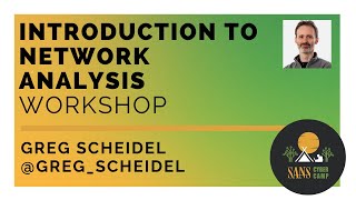 Introduction to Network Analysis Workshop - SANS Cyber Camp