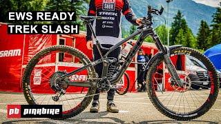 Jamie Edmondson's Trek Slash EWS Race Rig | Pro Bike Check