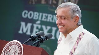 Disminuyen delitos en Tabasco; avanza refinería Dos Bocas. Conferencia AMLO