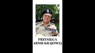 Przysięga Armii Krajowej - Powstanie Warszawskie 1944 - rota przysięgi żołnierzy AK #shorts