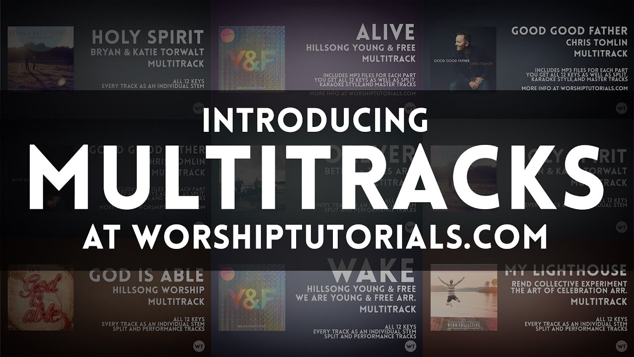 Introducing Multitracks At Worship Tutorials Youtube