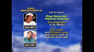 Mona Smith ~ Long Obituary