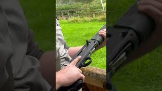 Hatsan escort magnum shooting #claypigeon #gun #shootingsports #oakedge #semiauto