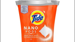 تجربتي مع مسحوق تايد nano pods الجديد