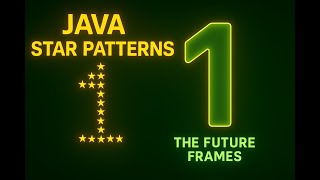 Java Star Pattern: Print 1 (Perfect Alignment) | The Future Frames | Coding #coding #ai
