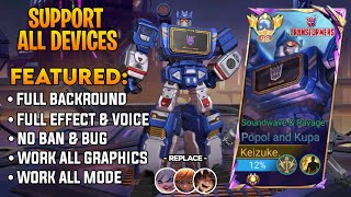 Script Skin Popol And Kupa Transformers - Soundwave \u0026 Ravage No Password | Full Effect \u0026 Voice