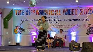 Langmani paithak || Kokborok gospel song || Aimari Debbarma ||  The 11th musical meet || MBPC