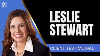 Client Testimonial: How Leslie Stewart turns passion into profit