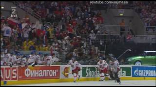 Cesta za Titulem 4 Česká Republika  - Švýcarsko 2:3 MS v hokeji 2010 Německo