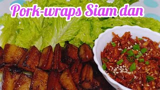 Vawksa siam dan // Radish salad // pork wraps recicpe // Mizo ei siam dan