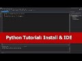 Python Tutorial for Beginners: Install for Visual Studio 2015