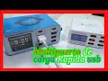 ¿cansado de cargadores usb ?te traigo la solucion estacion de carga multipuerto power supply