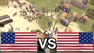 🎙️JulianK vs. Revnak: An IMPRESSIVE United States MIRROR! [Age of Empires 3: Definitive Edition]