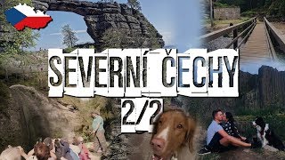 PRAVČICKÁ BRÁNA, SOUTĚSKY v Hřensku a DOLSKÝ MLÝN! | VLOG 2/2 | SEVERNÍ ČECHY