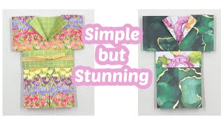 How to Make a Kimono Card in Minutes!!!