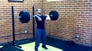 Clean & Jerk Complex @225 (Missed Attempt)