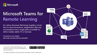 TAS DoE - Microsoft Teams for Remote Learning