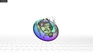 WebGL learning webgl transparent spinning cube