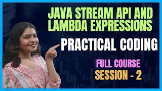 Java Stream API & Lambda Expressions | Filter Method Practical Coding Tutorial (Java 8+) | Session 2