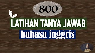 latihan tanya jawab bahasa inggris | belajar bahasa inggris seru