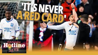 Rangers midfielder Mohamed Diomande's red card was NEVER a sending off! - Hotline Live