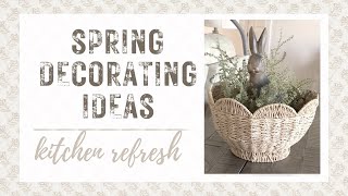 New Spring 🪻2026 Spring Refresh Farmhouse Kitchen