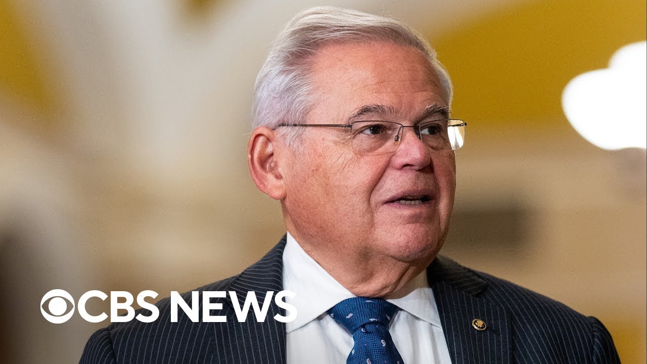 New Jersey Sen. Bob Menendez And Wife Indicted On Bribery Charges - YouTube