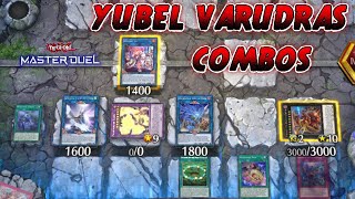 The BEST VARUDRAS Yubel Combos for Master Duel (BANNED IN THE TCG/OCG!)