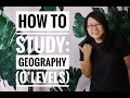 HOW TO STUDY FOR GEOGRAPHY | A TEACHER'S ADVICE | SINGAPORE SYLLABUS