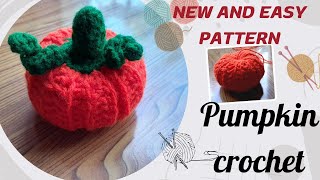 Easy and new pattern for Pumpkin crochet l tutorial for beginners l #crochet @mycreativeatelier777