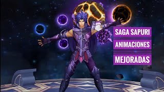 😍 Ahora sí Tencent, estas sin son animaciones dignas de Saga Sapuri 😍 | Saint Seiya Awakening