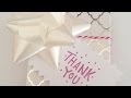 Make a Simple Thank You Gift Tag - DIY Crafts - Guidecentral