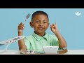 Kids Try Airline Foods  HiHo Kids