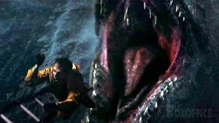 Attack of the Mosasaurus | Jurassic World: Fallen Kingdom | DINOSAUR Movie