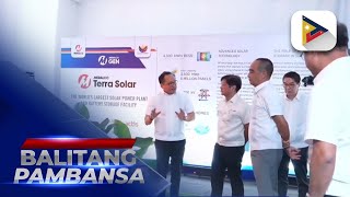 Groundbreaking ng MTerra Solar Project sa Nueva Ecija, pinangunahan ni PBBM