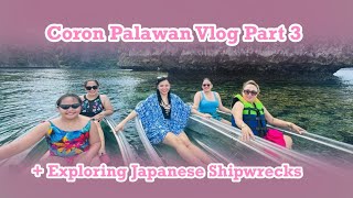 Coron, Palawan Vlog Part 3 | Water Tour | Ship wreck Tour | Rica May Suganob | vlog 8