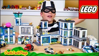 Pretend Play Cops & Robbers! | Lego City Police Sets | JackJackPlays