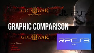 GOD OF WAR 3 RPCS3 VS PS4