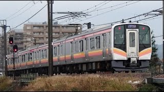 E129系B10編成信越本線下り普通441M　長岡→新潟→内野