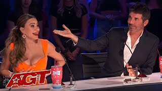 Simon Cowell Has The Best COMEBACK At Sofia Vergara Confronting Him on LIVE TV! AGT 2022 Results