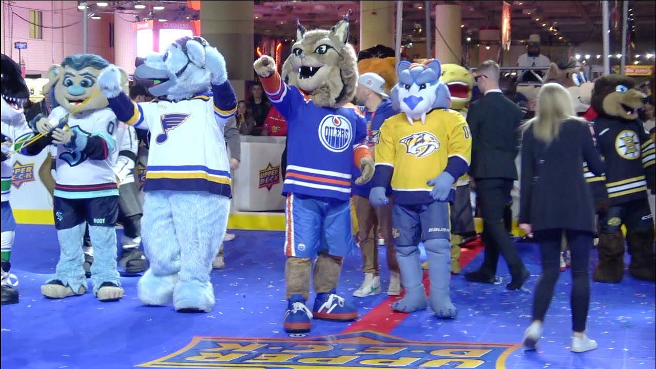 Best-of 2024 NHL Mascot Showdown - NHL All-Star Weekend - Toronto - YouTube