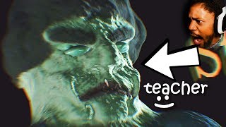 THIS IS YOUR TEACHER. YOU CHEAT IN CLASS, YOU DIE | 3 Scary Games