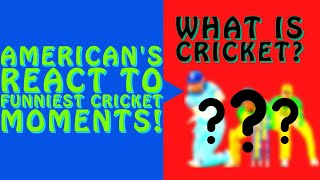 American's react to funniest cricket moments!