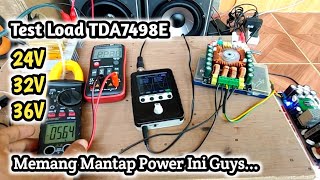 Test Load TDA7498E 2x160W Stereo