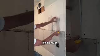 Get Faster At Hanging Drywall